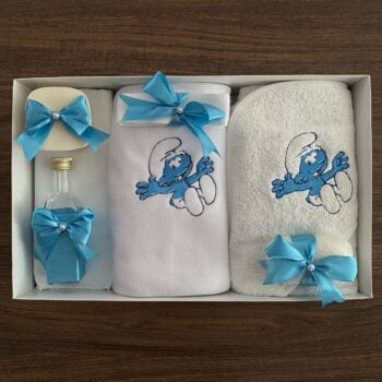 trusou de botez albastru pentru baiat