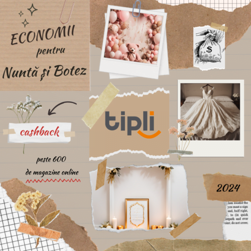 Tipli – economii pentru nunta si botez